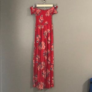 Vibrant floral jumpsuit